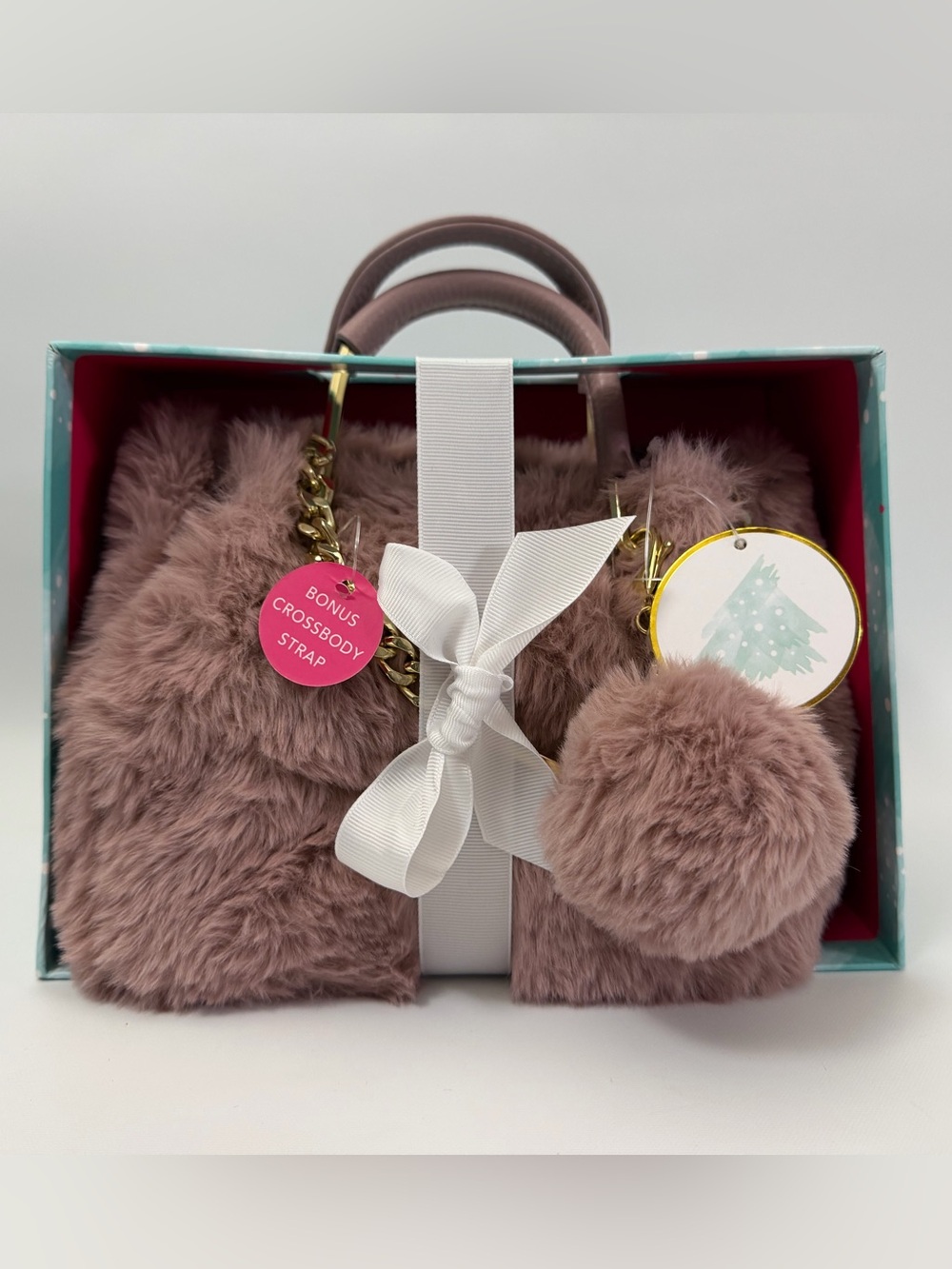 Isaac Mizrahi Faux Purse With Keychain